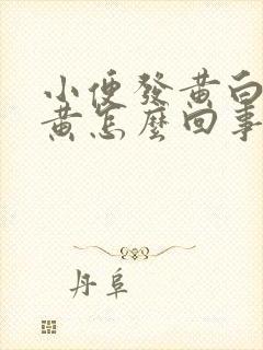 小便发黄白带发黄怎么回事