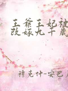 王爷王妃被休后改嫁九千岁啦