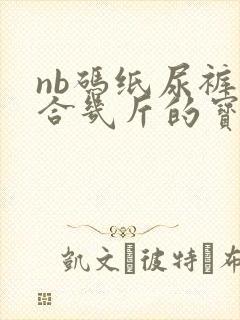 nb码纸尿裤适合几斤的宝宝