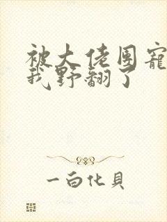 被大佬团宠后的我野翻了