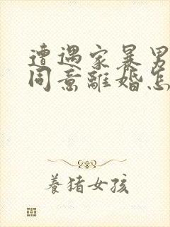 遭遇家暴男方不同意离婚怎么办