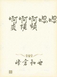 啊啊啊嗯嗯嗯好爽视频