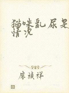 猫咪乱尿是什么情况