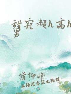 甜宠超h高h男男