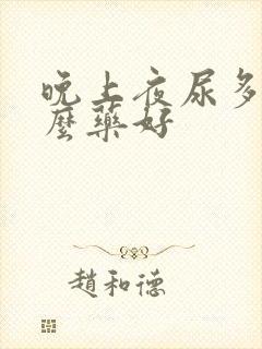 晚上夜尿多吃什么药好