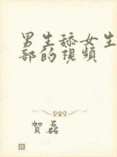 男生舔女生的阴部的视频