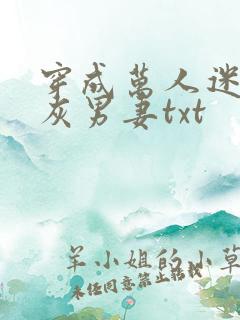 穿成万人迷的炮灰男妻txt