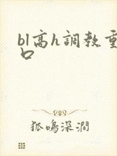 bl高h调教重口