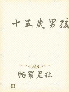 十五岁男孩叛逆