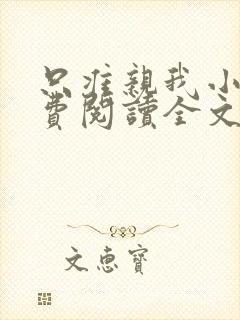 只准亲我小说免费阅读全文