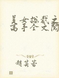 美女总裁之贴身高手全文阅读阅读