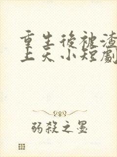 重生后被渣男宠上天小短剧