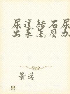 尿道结石尿排不出来怎么办?