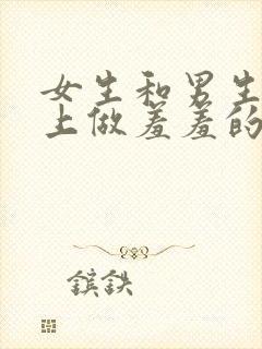 女生和男生在床上做羞羞的事