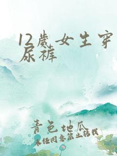 12岁女生穿纸尿裤