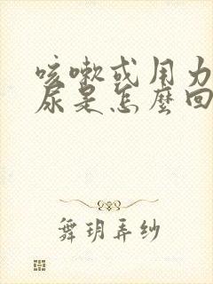 咳嗽或用力就漏尿是怎么回事