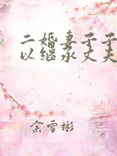 二婚妻子子女可以继承丈夫的婚前财产吗