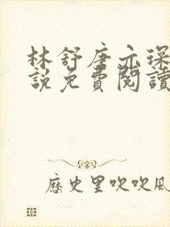 林舒唐亦琛的小说免费阅读无弹窗