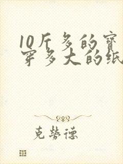 10斤多的宝宝穿多大的纸尿裤