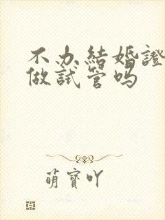 不办结婚证可以做试管吗