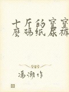 十斤的宝宝用什么码纸尿裤