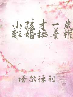 小孩才一岁父母离婚抚养权归谁