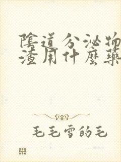 阴道分泌物豆腐渣用什么药好