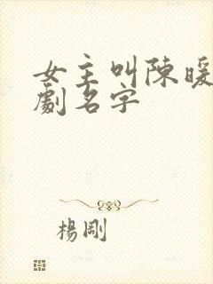 女主叫陈暖的短剧名字