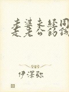 老婆未经同意转走老公的钱