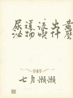 尿道流出黄绿分泌物吃什么药