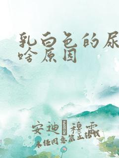 乳白色的尿液是啥原因