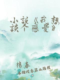 小说《我想和你谈个恋爱》