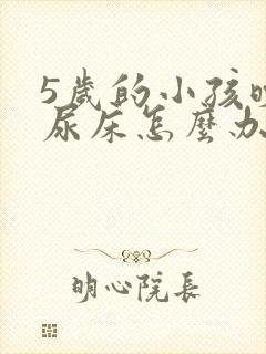 5岁的小孩晚上尿床怎么办