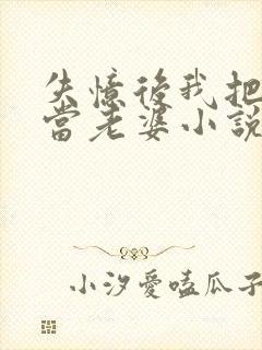 失忆后我把我哥当老婆小说