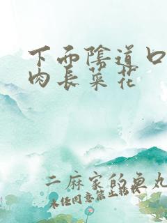 下面阴道口两片肉长菜花