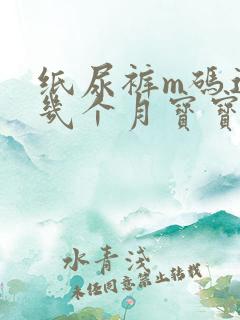 纸尿裤m码适合几个月宝宝