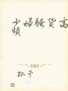 少妇骚货高潮视频