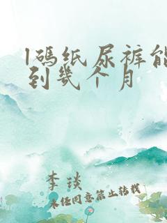 l码纸尿裤能穿到几个月