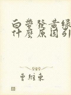 白带发黄绿色是什么原因引起的