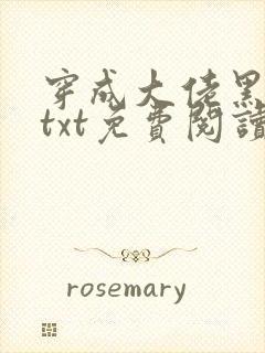 穿成大佬黑月光txt免费阅读