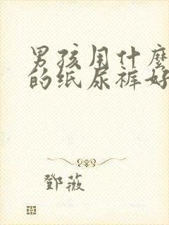 男孩用什么牌子的纸尿裤好