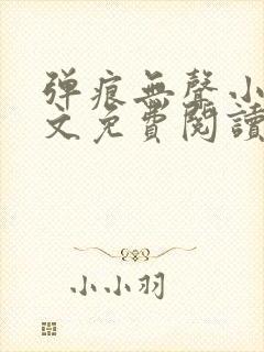 弹痕无声小说全文免费阅读