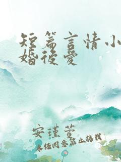 短篇言情小说先婚后爱