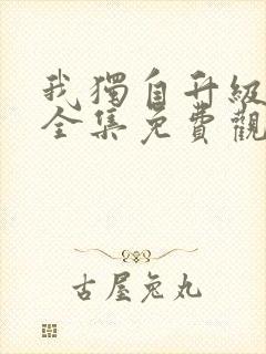 我独自升级动漫全集免费观看高清