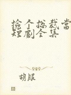 捡个总裁当老公短剧全集