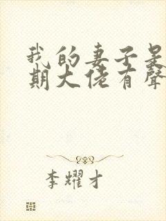 我的妻子是大乘期大佬有声小说