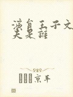 演员王子文的丈夫是谁