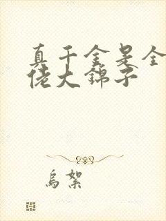 真千金是全能大佬大锦子