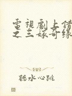 电视剧上错花轿之三嫁奇缘