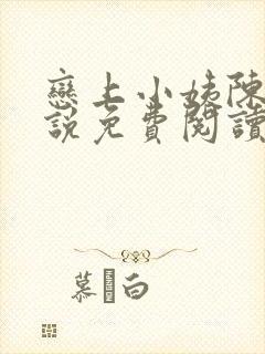 恋上小姨陈成小说免费阅读全文在线阅读